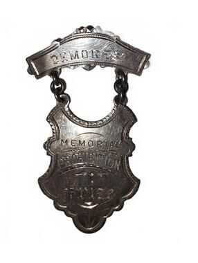 Memorial Prohibition Police Badge Pin